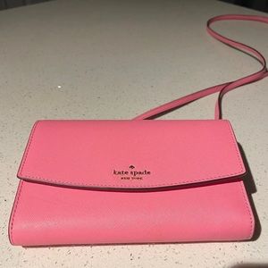 Adorable pink Kate Spade wallet purse